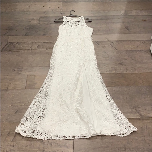 White Lulu’s dress. Like new condition. - Picture 2 of 5